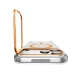 Spigen Ultra Hybrid Optik S MagSafe dėklas iPhone 18 Pro / 17 Pro, Transparent Orange