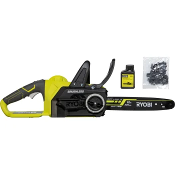 Akumuliatorinis grandininis pjūklas Ryobi ONE+ RCS1830-140B, 18 V, 30 cm, 4.0 Ah