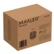 Maaleo 26290 Rotating Metal Mesh Desk Organizer and Pen Holder, Black