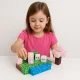 Magnetinės kaladėlės vaikams Multistore Pink Castle, 96 vnt.