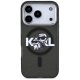 Karl Lagerfeld IML Glitter MagSafe Case for iPhone 17 Pro Black