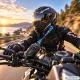 Motociklo įkroviklis XS01, USB-A ir USB-C, 54 W, su Bluetooth valdymu