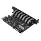 Orico ORICO-PVU3-7U-V1 PCI-E plėtros plokštė, 7x USB 3.0, juoda