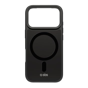 SBS Full Active Mag dėklas iPhone 17 Pro telefonui su D3O technologija, juodas