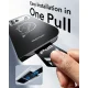 Apsauginis stiklas ESR UltraFit Classic, skirtas iPhone 18 Pro Max / 17 Pro Max, 2 vnt., juodas