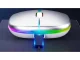 Belaidė optinė pelė Slim 2.4 GHz / Bluetooth, balta
