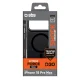 Dėklas SBS D3O Force telefonui iPhone 18 Pro Max su MagSafe, juodas