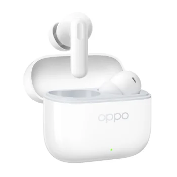 Belaidės ausinės Oppo Buds3 Pro, Bluetooth 5.4, IP55, baltos