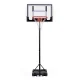 Laisvai pastatomas krepšinio stovas Movepro, reguliuojamas iki 210 cm