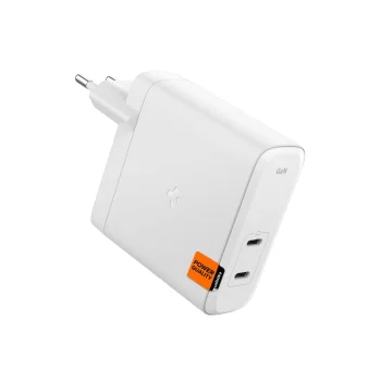 Įkroviklis Spigen ArcStation Pro su USB-C 140W laidu, baltas