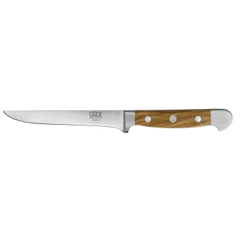 Iškaulinėjimo peilis Güde Alpha Olive 13 cm su alyvmedžio rankena