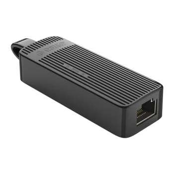 Tinklo plokštė Orico UTK-U3 USB-A 3.0 į RJ45 Gigabit Ethernet 1 Gbps, juoda