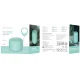 Waterproof Bluetooth Speaker Devia Kintone Mini, green