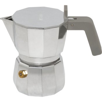 Alessi Moka DC06/1 espresso kavinukas, 1 puodelis, sidabrinis