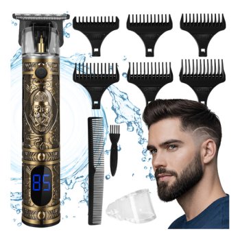 Soulima 19590 Hair and Beard Trimmer 4in1, Gold