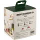 Virtuvinis piltuvėlis OTOTO Magic Mushroom XL, raudonas / baltas