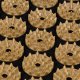 Trizand Acupressure Mat with Pillow and Massage Balls, Black/Gold