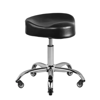 Gabbiano A450 Hairdressing Stool, Black