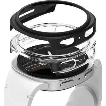 Ringke Slim dėklai (2 vnt.) Samsung Galaxy Watch 8 40mm Skaidrus / Juodas