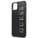 Apple iPhone 11 Pro Max 6.5\'\' Guess Glitter Logo Case Cover (GUHCN65LGMLBK), Black