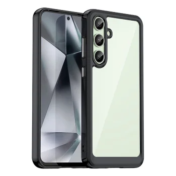 Dėklas „Outer Space Case“, skirtas „Samsung Galaxy S24 FE“, juodas