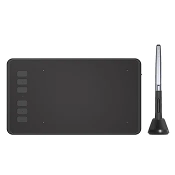 Grafinė planšetė Huion Inspiroy H640P, juoda