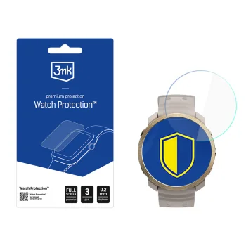 Hibridinis apsauginis stiklas 3mk Watch Protection FlexibleGlass skirtas Polar Vantage M3, 3 vnt.