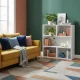 3 lentynų stelažas Modernhome S-20-W, baltas