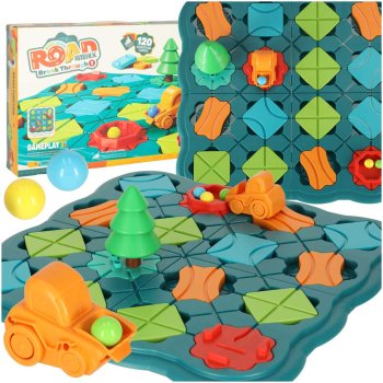 Logic Maze Puzzle Board Game Track Builder for Kids 28 pcs