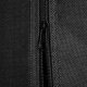 Ruhhy Folding Fabric Wardrobe 170x170 cm, Black