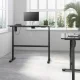 Ergo Office ER-434 Elektrinis reguliuojamo aukščio stalas, 140x60cm, pilkas