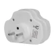 Maclean MCE142 Triple Socket Adapter with Switch
