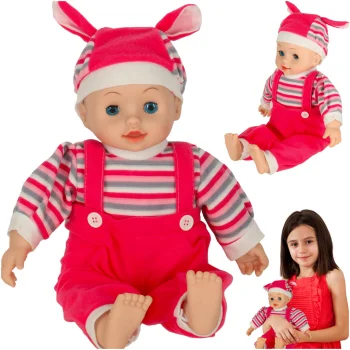 Kids Toy Baby Doll Toddler with Sounds 40 cm