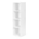 Moderni balta 4 skyrių lentyna Modernhome KJZ2173