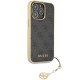 Guess iPhone 14 Pro dėklas 4G Charm, pilkas