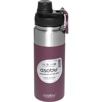 Termosas-gertuvė Asobu Alpine Flask TMF6, 530 ml, bordo