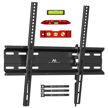 TV ir monitoriaus sieninis laikiklis Maclean MC-748A, 32-70", 45 kg, juodas