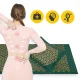 4FIZJO ECO akupresūros kilimėlis su pagalve ir krepšiu, žalias / auksas