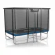 Rectangular Garden Trampoline Neo-Sport 427x305cm with Net and Ladder