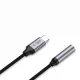 Tech-Protect Ultraboost USB-C į 3.5 mm mini jack DAC adapteris, tamsiai pilkas