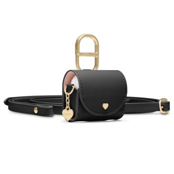 Spigen Cyrill Mini Bag dėklas, skirtas AirPods 4, juodas