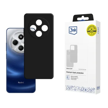Silikoninis dėklas 3mk Xiaomi Redmi 14C / Redmi A4 5G, juodas