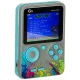 Nešiojama retro žaidimų konsolė, 500 žaidimų, 3\" LCD, pilka