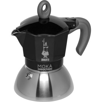 Bialetti Moka Induction 2TZ kavinukas, juodas
