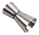 Barmeno matuoklis Jigger 25/50ml, Sidabrinis
