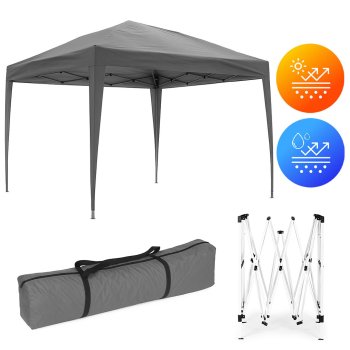 Automatinė sodo pavėsinė Multigarden 3x3 m, pilka