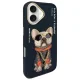 Nimmy Glasses Cool Dog dėklas iPhone 16 6.1\", Juodas
