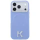 Karl Lagerfeld dėklas iPhone 18 Pro Max / 17 Pro Max su MagSafe, šviesiai mėlynas