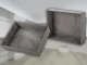 Drabužių ir apatinių drabužių dėklas, 26x20x6 cm, pilkas