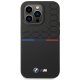 BMW Silicone Pattern Case for iPhone 15 Pro - Black